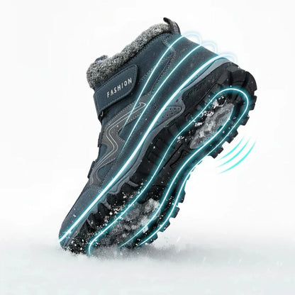 TerraVigor™ – ortopedické zateplené boty s hlubokou trakční podrážkou a plnou kontrolou chodidla