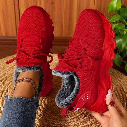 Teplá, pohodlná a prodyšná dámská obuv